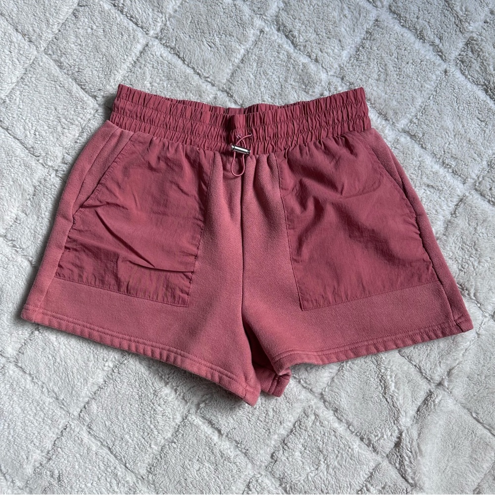 Victoria's Secret | ON POINT Fleece Sweat Shorts Pink Orange | Size Extra Small